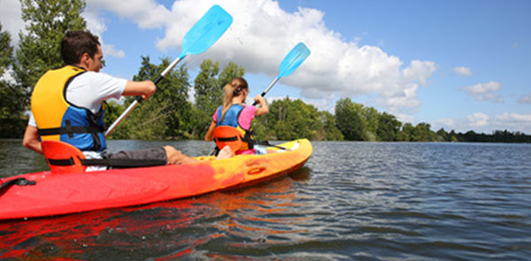 Wassersport auf der Elbe