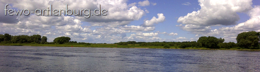 Wunderschöne Wetterlagen über der Elbe